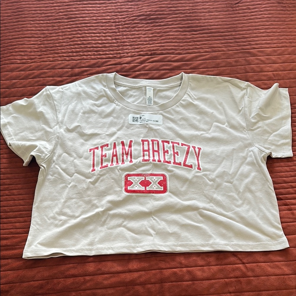 Chris Brown Official Merch Team Breezy Graphic Tee